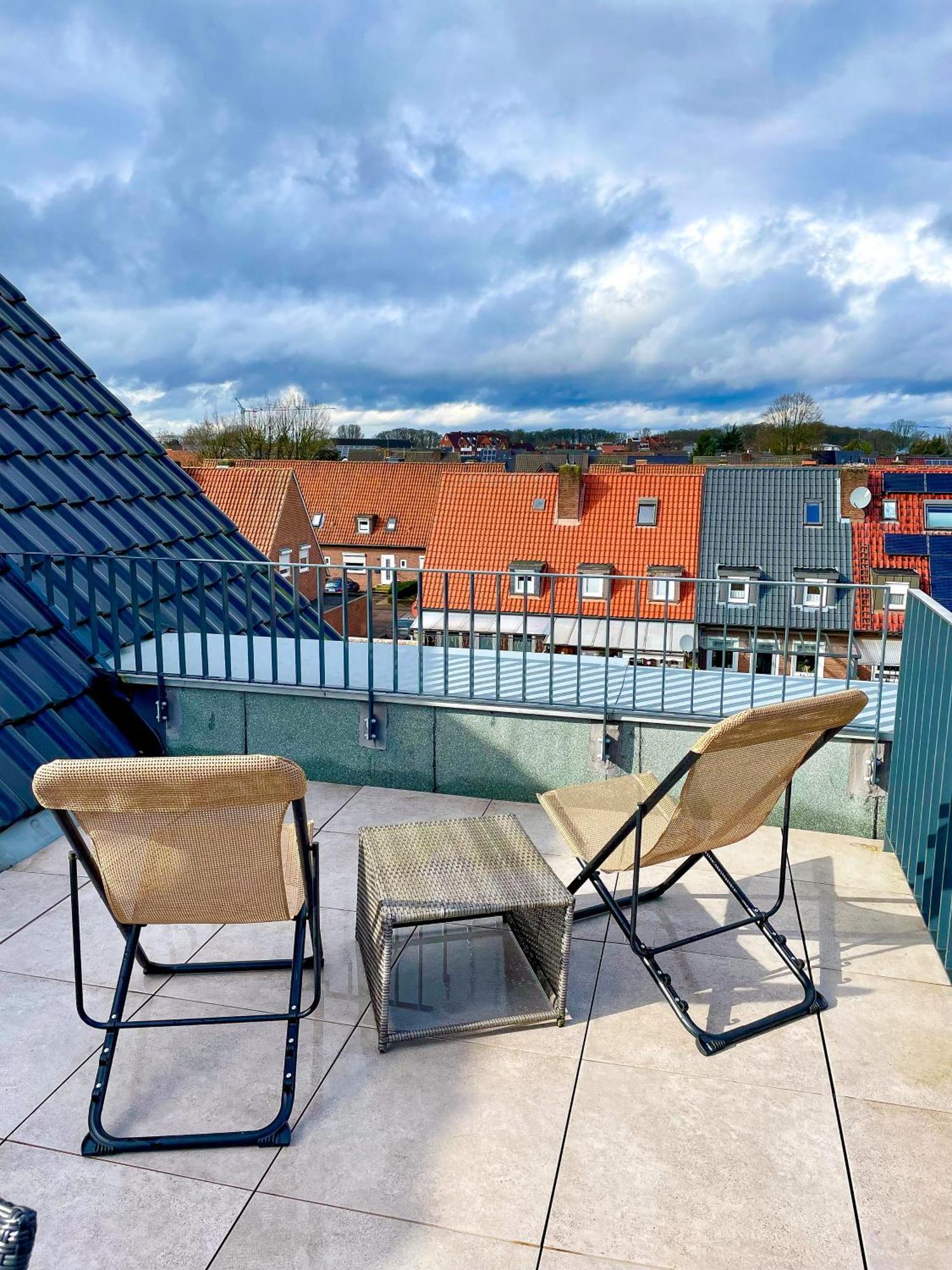 Ahaus: Stadtoase Mit Terrasse & Privater Garage Luaran gambar