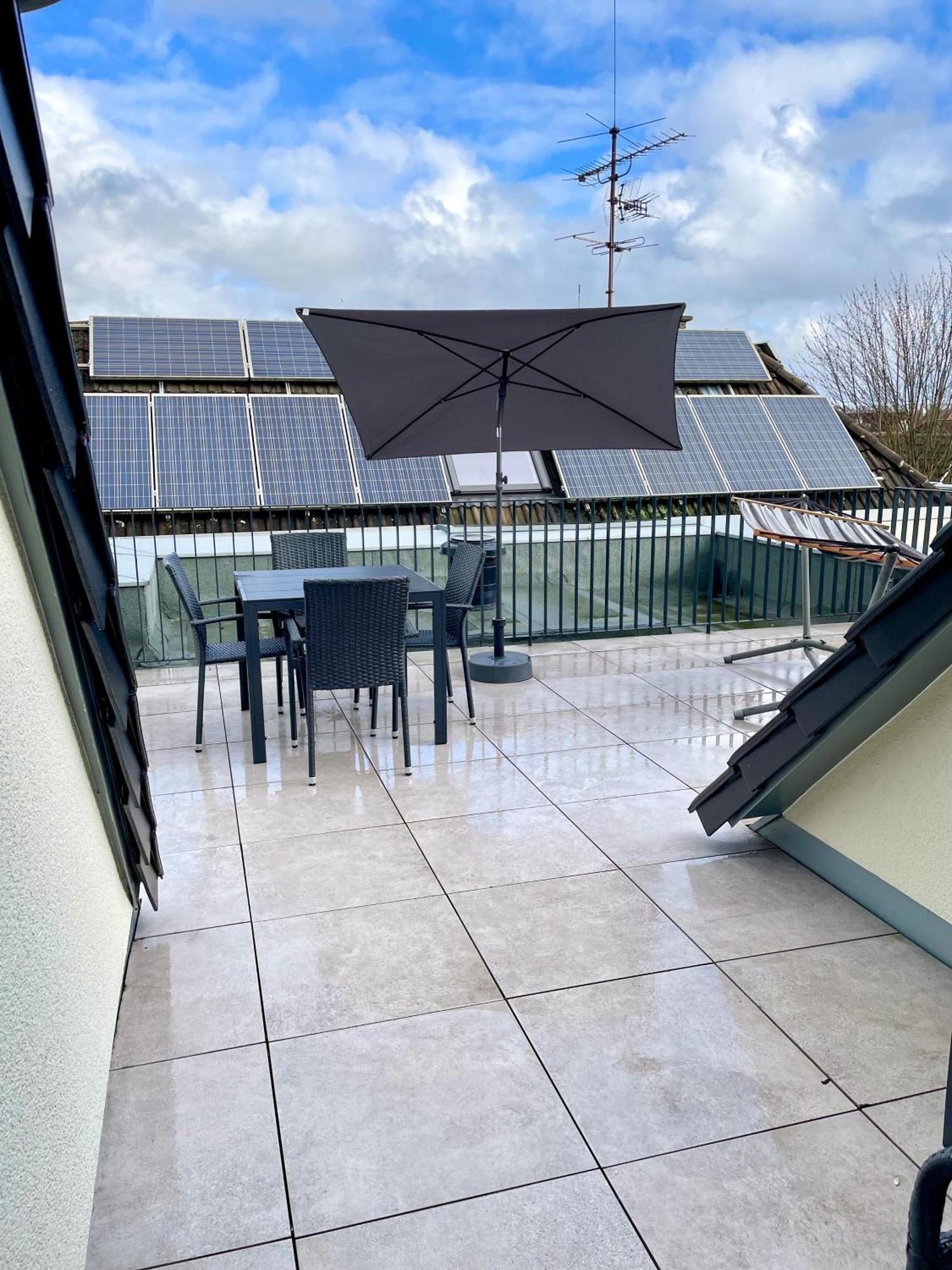 Ahaus: Stadtoase Mit Terrasse & Privater Garage Luaran gambar