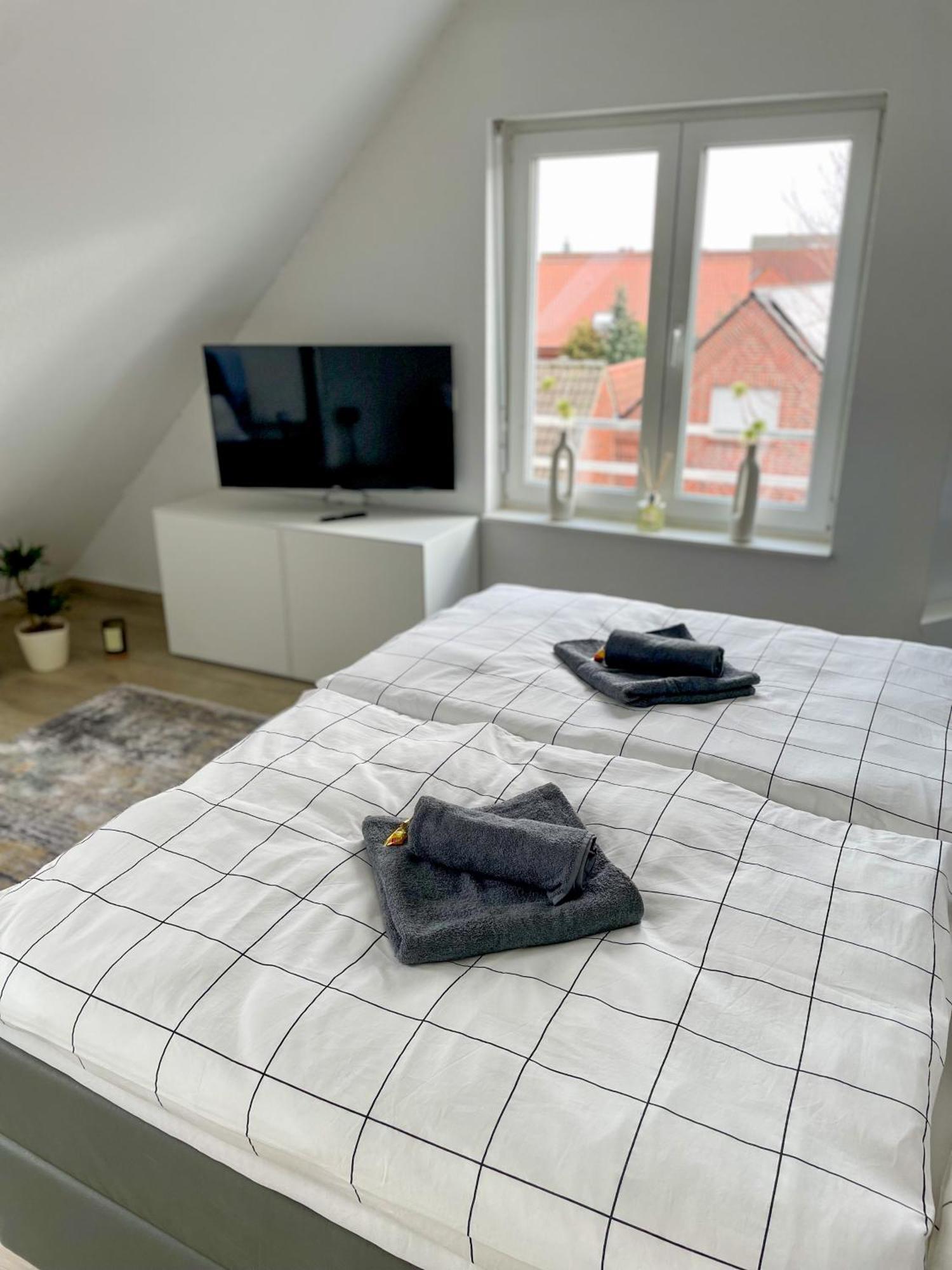 Ahaus: Stadtoase Mit Terrasse & Privater Garage Luaran gambar