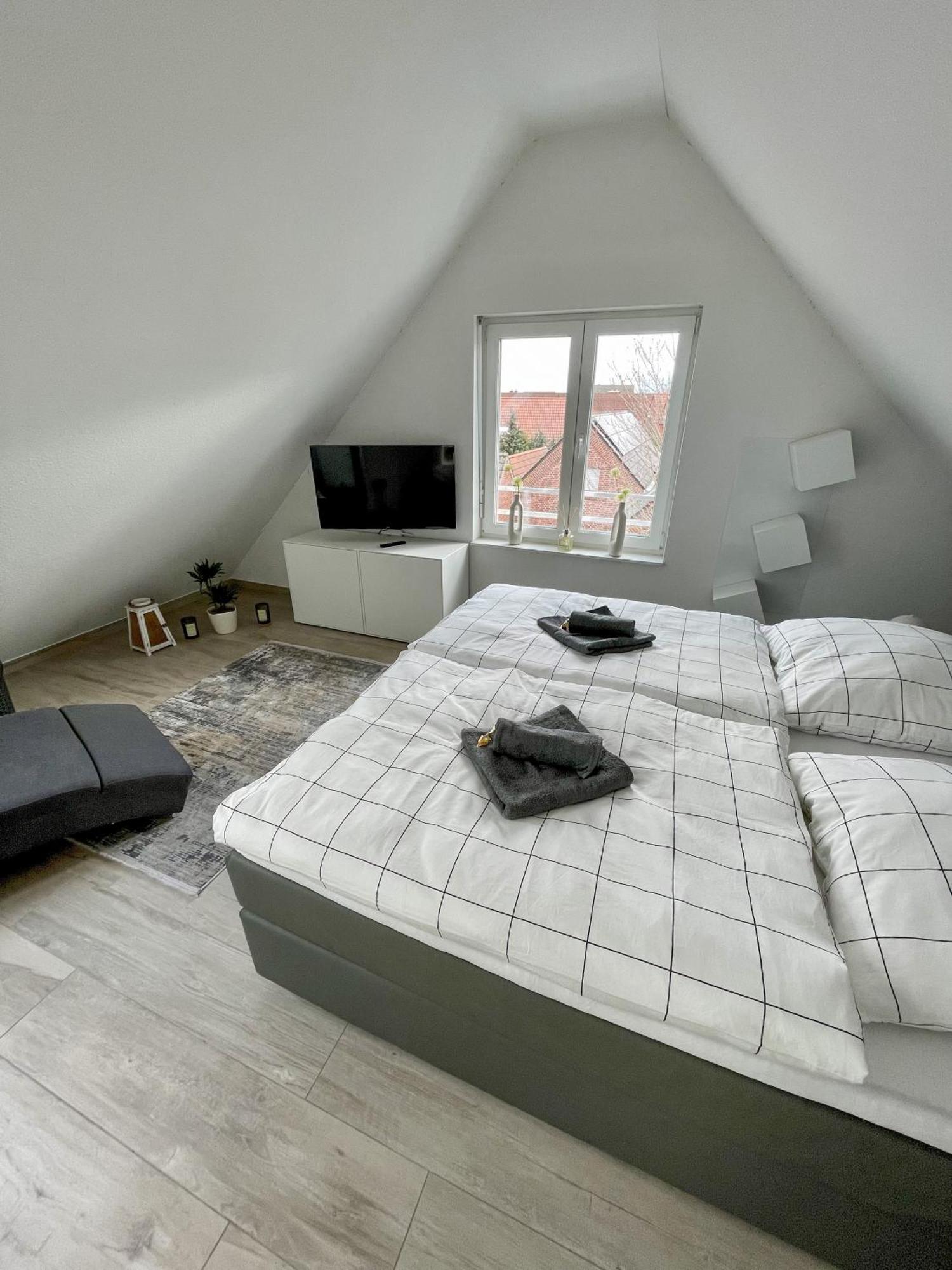 Ahaus: Stadtoase Mit Terrasse & Privater Garage Luaran gambar