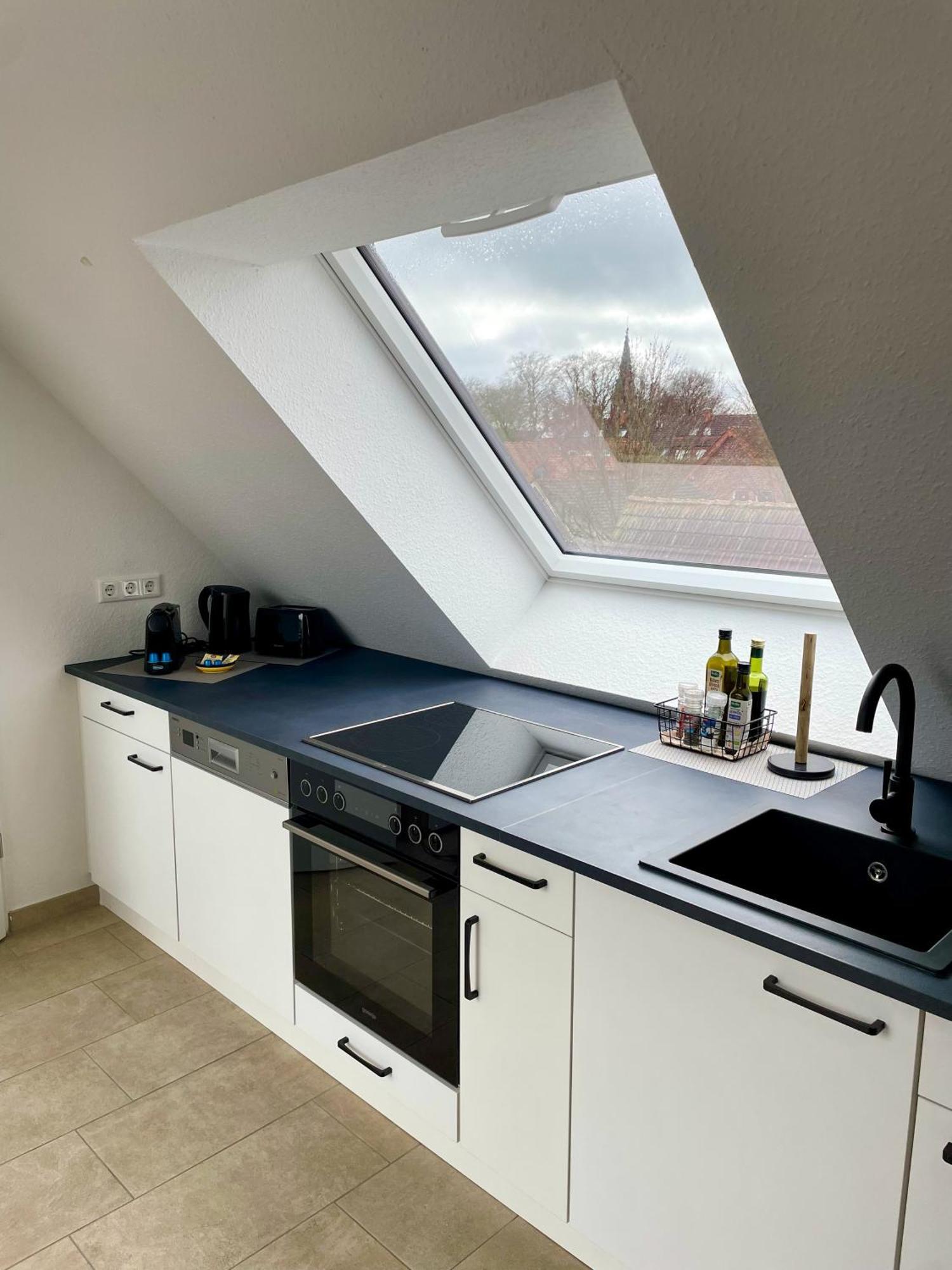 Ahaus: Stadtoase Mit Terrasse & Privater Garage Luaran gambar